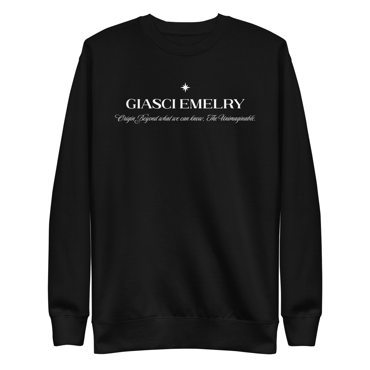 Premium Sweatshirt GIASCI EMELRY Logo